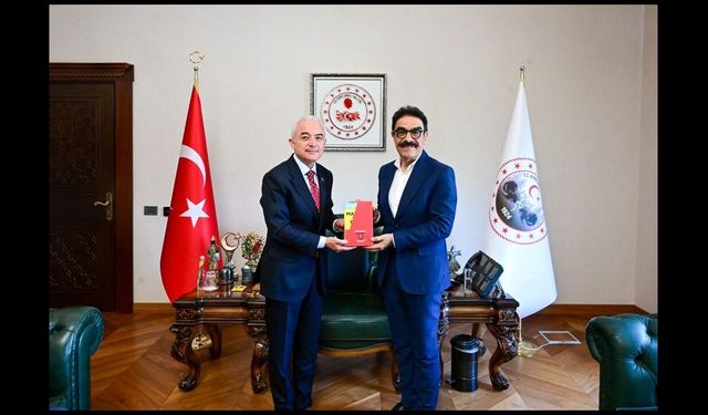 Eğitimci-Yazar Dr. Şaban Kızıldağ’dan Vali Uğur Turan’a Ziyaret