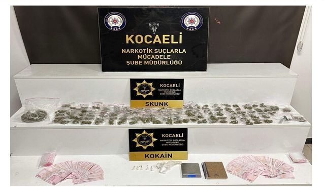 Kocaeli’de Uyuşturucu Operasyonu: 5 Şüpheli Tutuklandı