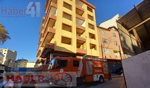 Gebze’de boş binada yangın paniği: Evsizlerin kaldığı iddia ediliyor