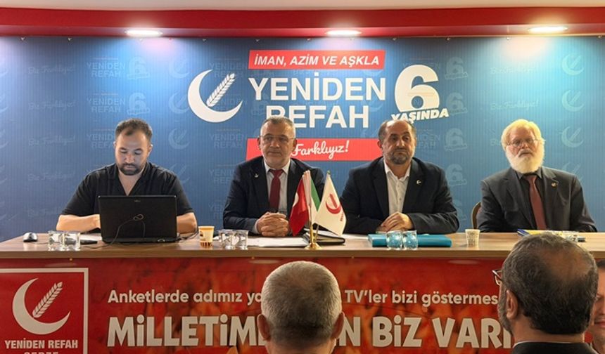 Yeniden Refah Partisi Gebze İlçe Divan toplantısı yapıldı!