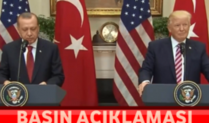BAŞKAN Erdoğan ve Trump'ın Basın Toplantısı Tamamı!