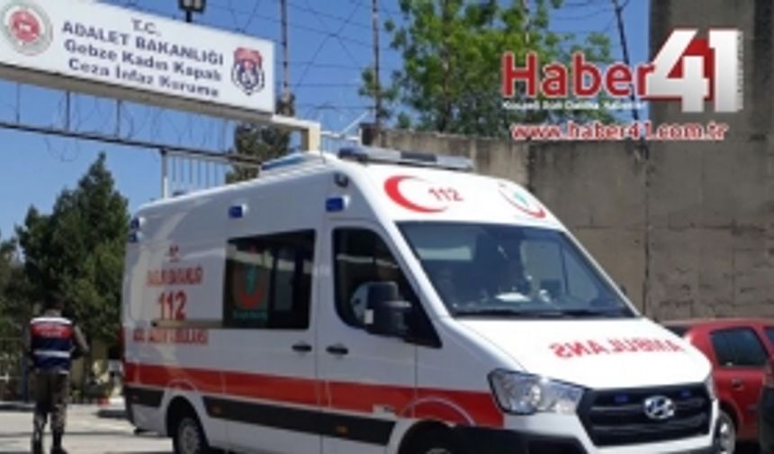 Gebze Kapalı Ceza İnfaz Kurumunda Yangın Çıktı