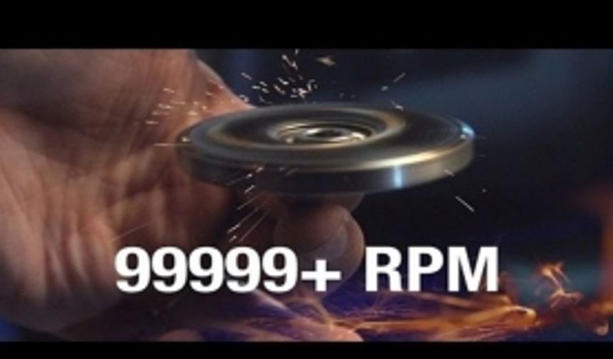 Dünyanın en hızlı stres çarkı tam 99.999 RPM!!