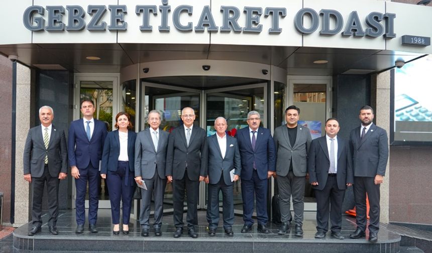 GEBZE TİCARET ODASI, KOCAELİ ÜNİVERSİTESİ TEKNOPARK YÖNETİM KURULU TOPLANTISI’NA EV SAHİPLİĞİ YAPTI.