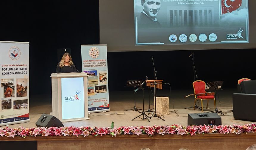 GTÜ’de 10 Kasım Anma Programı Gerçekleştirildi