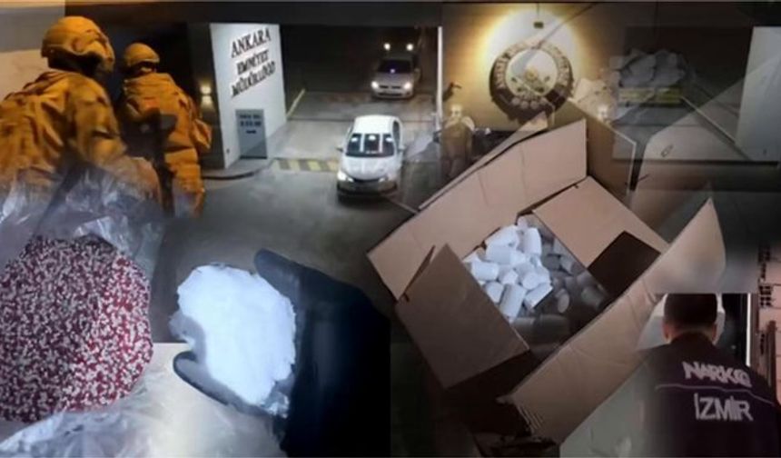 Üç ilde eş zamanlı uyuşturucu hap operasyonu!