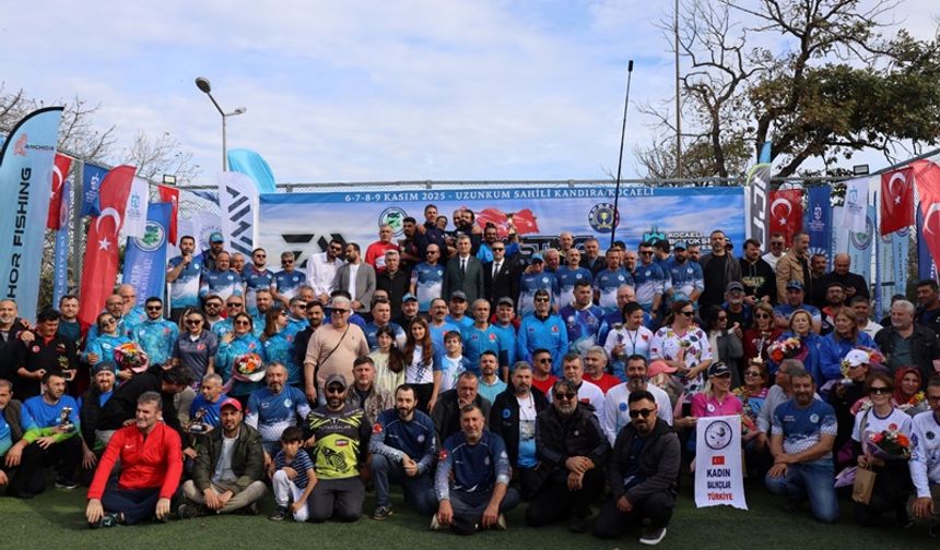 Olta ustalarının Kandıra Uzunkum’da  nefes kesen yarışı