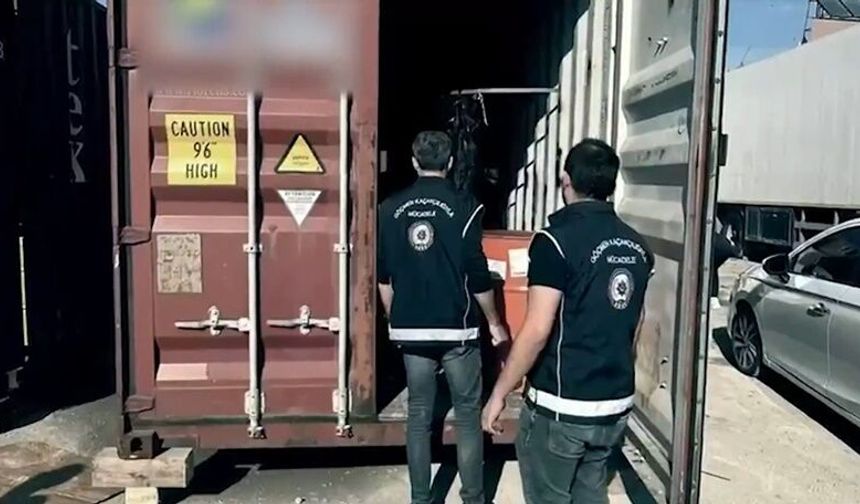 Mersin Limanı’nda göçmen kaçakçılığı operasyonu