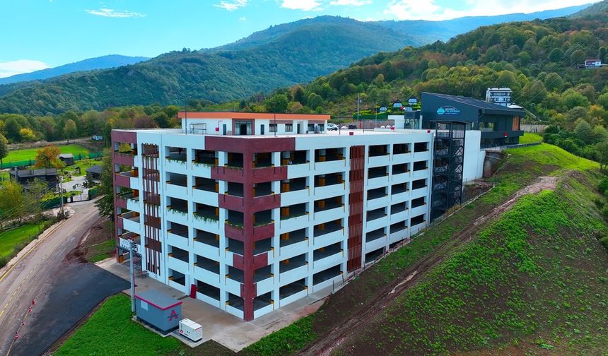 Kartepe Teleferik otopark projesi kış sezonuna hazırlandı