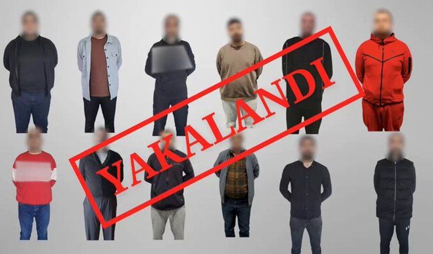 Kırmızı bültenle aranan 12 suçlu Türkiye’ye iade edildi!