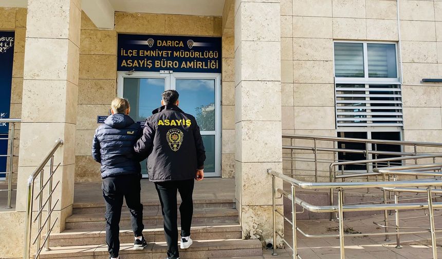Antalya’da Dolandırıcılıktan Aranan Şahıs Darıca’da Yakalandı
