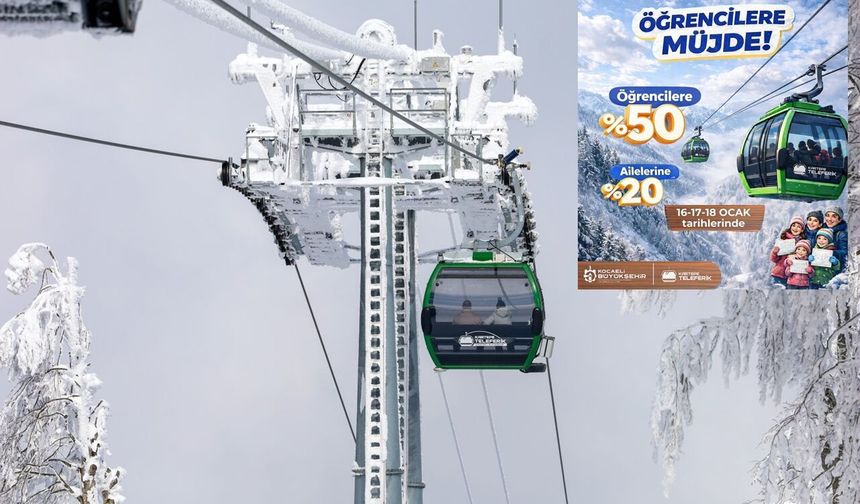 Büyükşehir, yarıyıl tatilinde öğrencileri unutmadı;