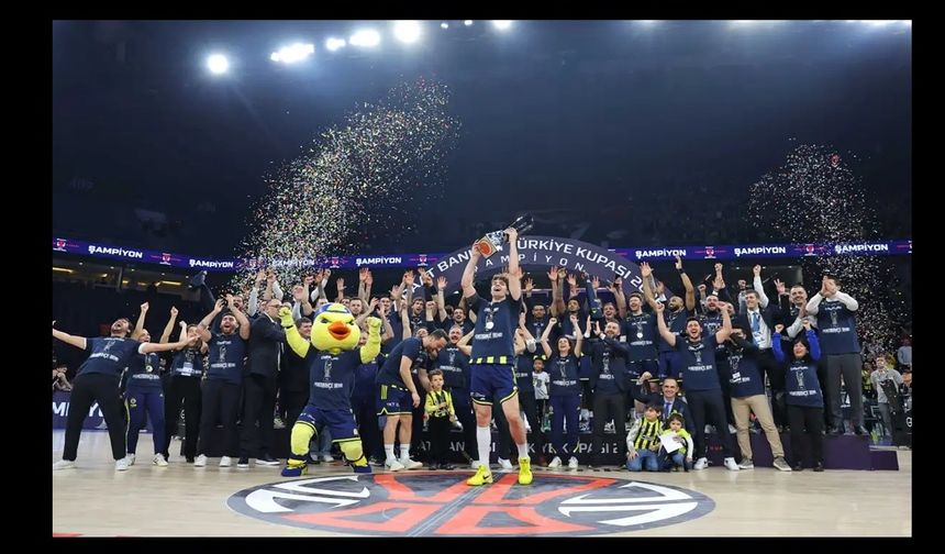 Türkiye Kupası’nda zafer Fenerbahçe Beko’nun oldu