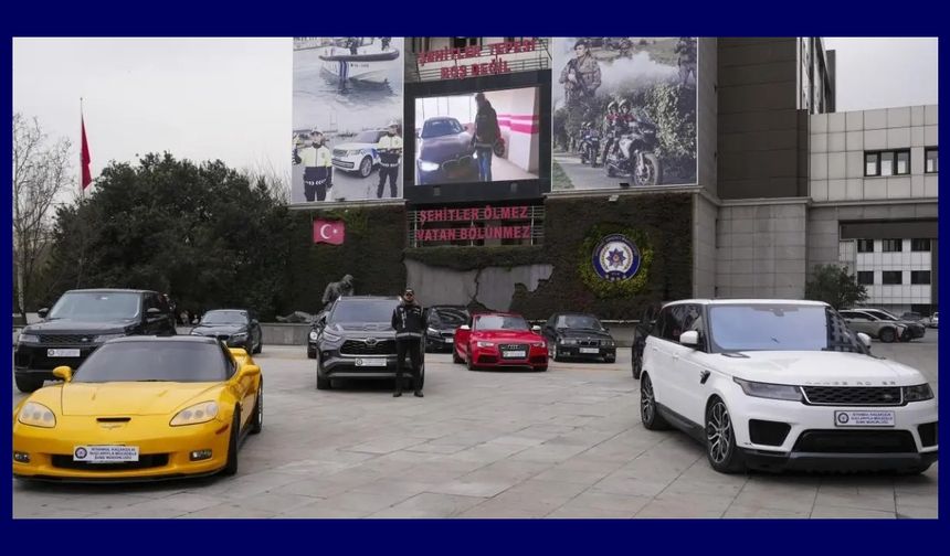 İstanbul’da lüks otomobil operasyonu: 14 gözaltı
