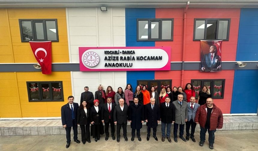 Azize Rabia Kocaman Anaokulu Açıldı