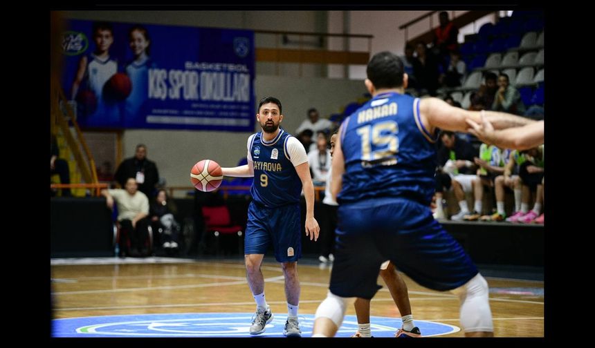 Çayırova Belediyesi, Balıkesir’den galibiyetle döndü