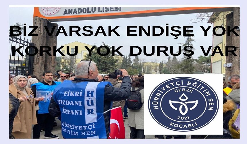 Eğitimcilerden Topluma Çağrı: “Öğretmene Saygı Yoksa Eğitim Yoktur”