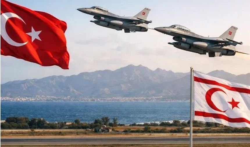 KKTC’ye F-16 ve Hava Savunma Sistemi Konuşlandırıldı