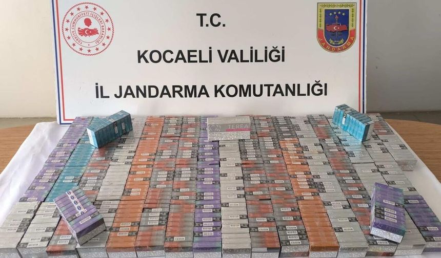 Gebze ve Dilovası’nda kaçak elektronik sigara operasyonu