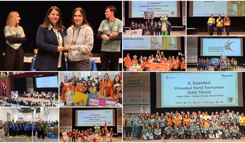 GTÜ’de Genç Zihinler LEGO® ile Bilim Sahnesinde