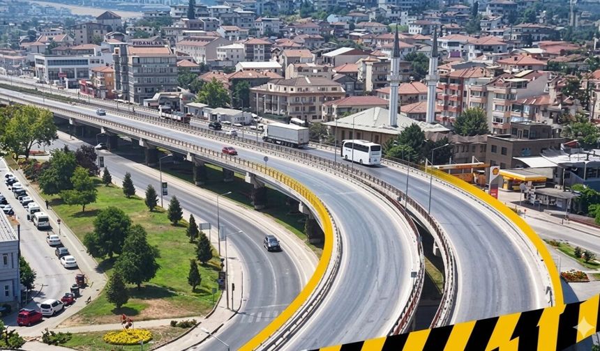 Kocaeli-Bursa yolunda o kavşak 14 gün kapalı!