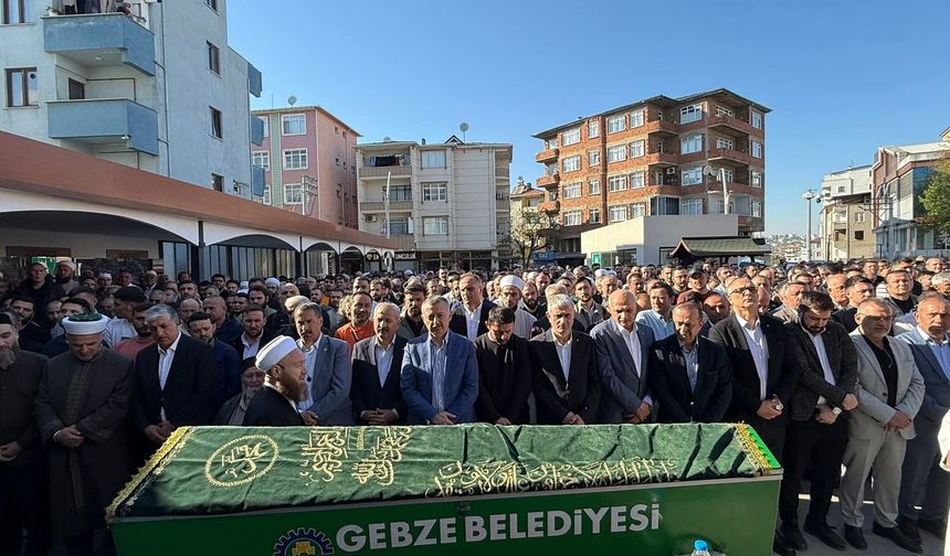 Yaşar Çakmak’ın Kardeşi Ali Kemal Çakmak, son yolculuğuna uğurlandı