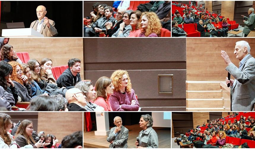 Tasarımın Duayeni Prof. Dr. Önder Küçükerman GTÜ’de Öğrencilerle Buluştu