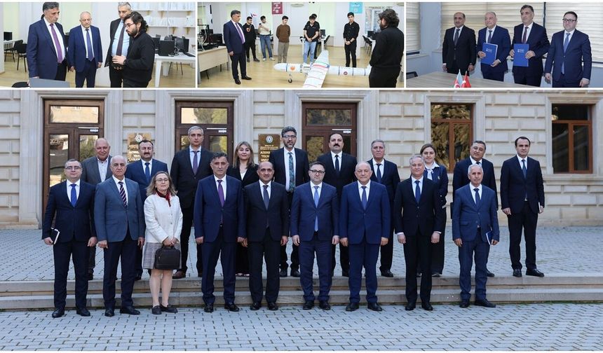 GTÜ ve AzTU Arasında Savunma Odaklı İş Birliği