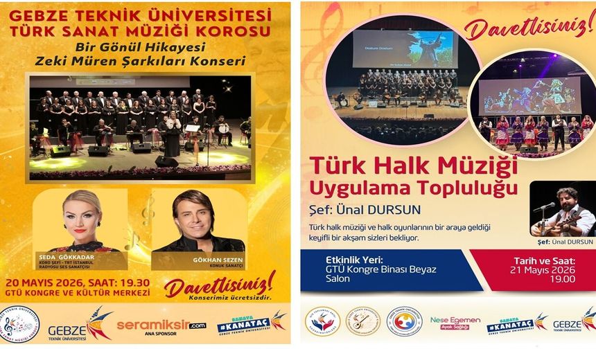 GTÜ’de Sanat Dolu İki Akşam