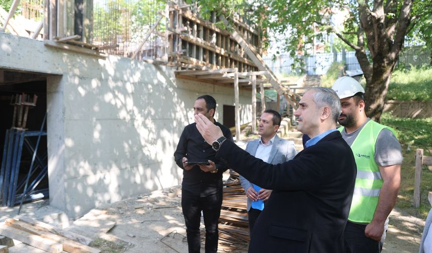 Yeni aile sağlığı merkezi ve bilgi evi  projesinde çalışmalar son sürat