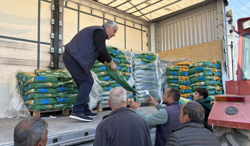 Büyükşehir’den çiftçiye 27 milyonluk dev destek