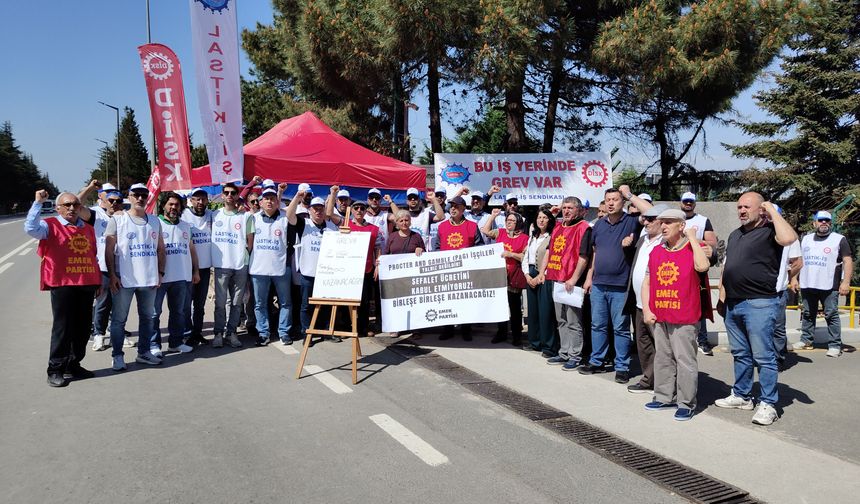 EMEP'ten P&G işçilerine ziyaret
