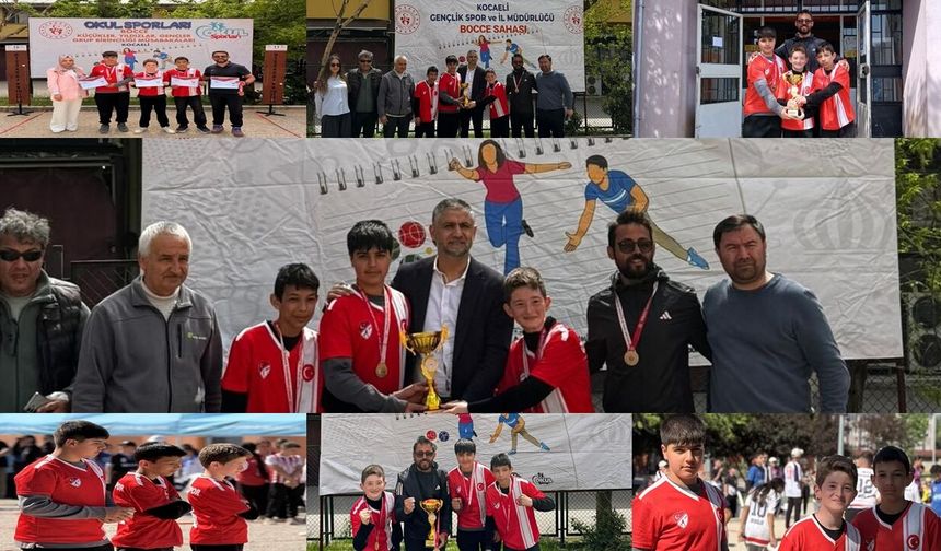 Gebze Cumaköy Ortaokulu Bocce’de Türkiye Finallerinde!