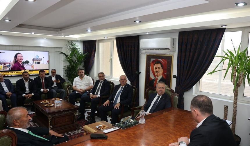 Sivas Belediye Başkanından Başkan Küpçü'ye ziyaret
