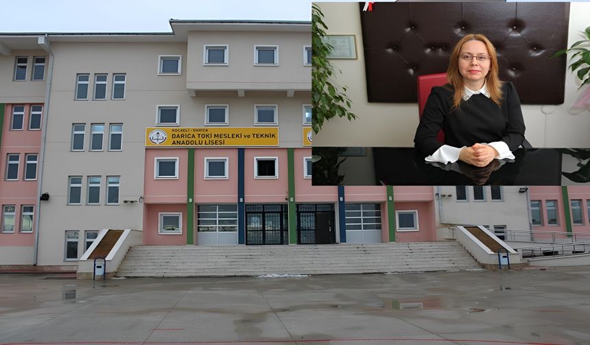 Darıca TOKİ Kız Mesleki ve Teknik Anadolu Lisesi Müdürü Aycan Çamlıbel Oldu.