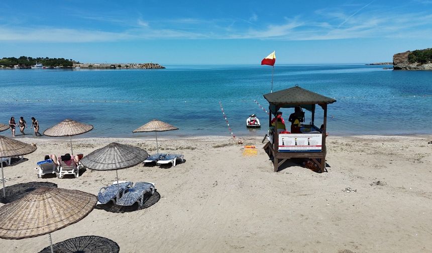 Mavi Bayraklı plajlar tatilcileri bekliyor