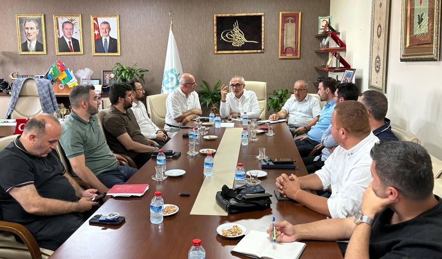 Hasan Soba’dan Koordinasyon Toplantısı