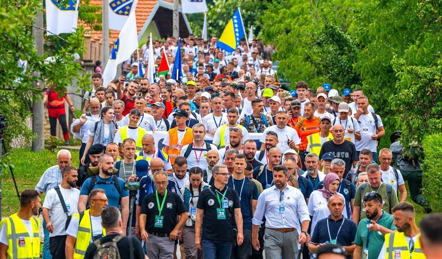 “Marş Mira Barış” yürüyüşüne Büyükşehir İmzası