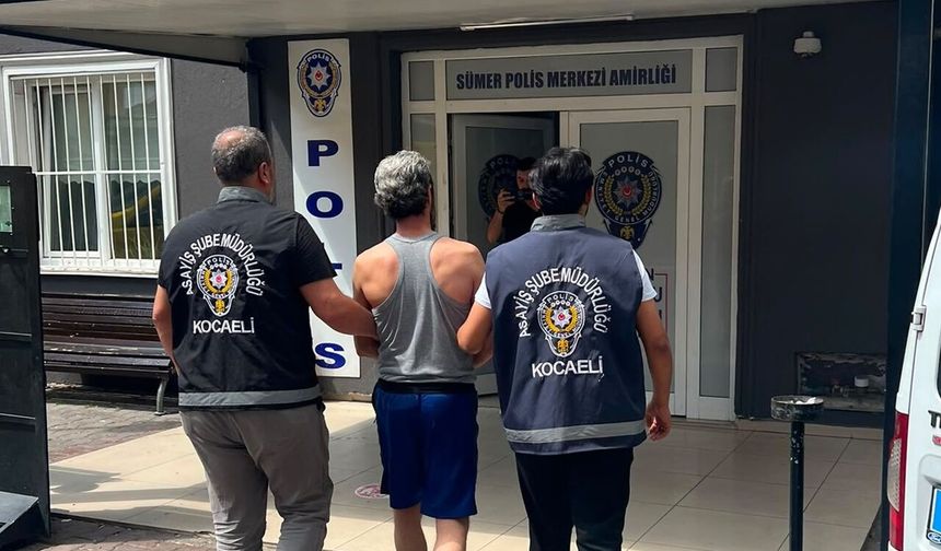Kocaeli’de Aranan Hükümlü Yakalandı: 29 Yıl 1 Ay Hapis Cezası Bulunuyordu