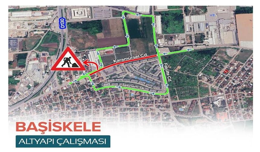 Başiskele Karamürsel Caddesi araç trafiğine kapatılıyor