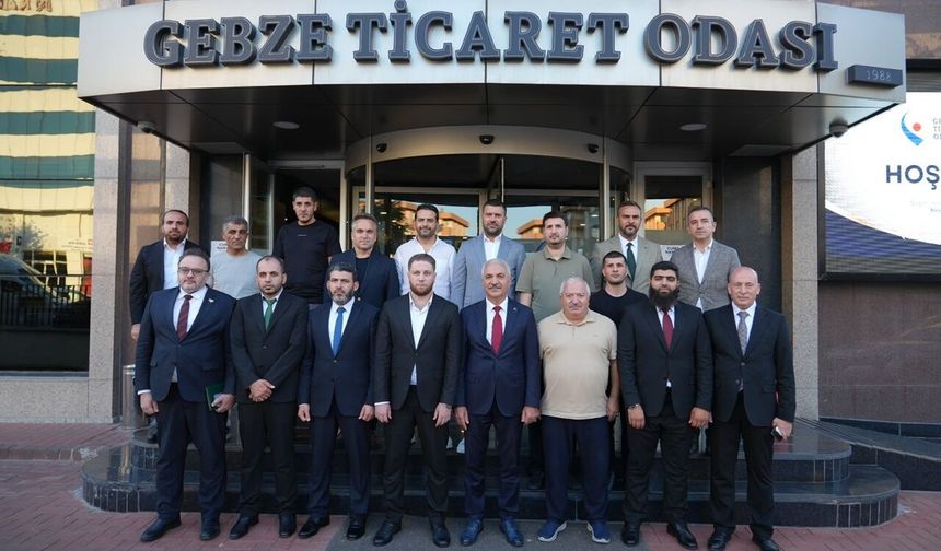 GEBZE’NİN ÜRETİM GÜCÜ SURİYE’NİN YENİDEN İNŞASINA KATKI SUNACAK