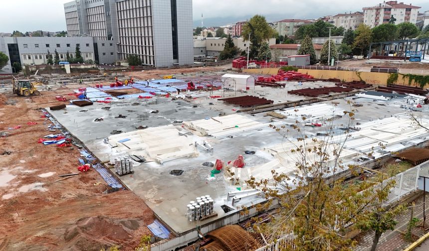 Derince’deki sağlık tesisinde çalışmalar hız kesmiyor