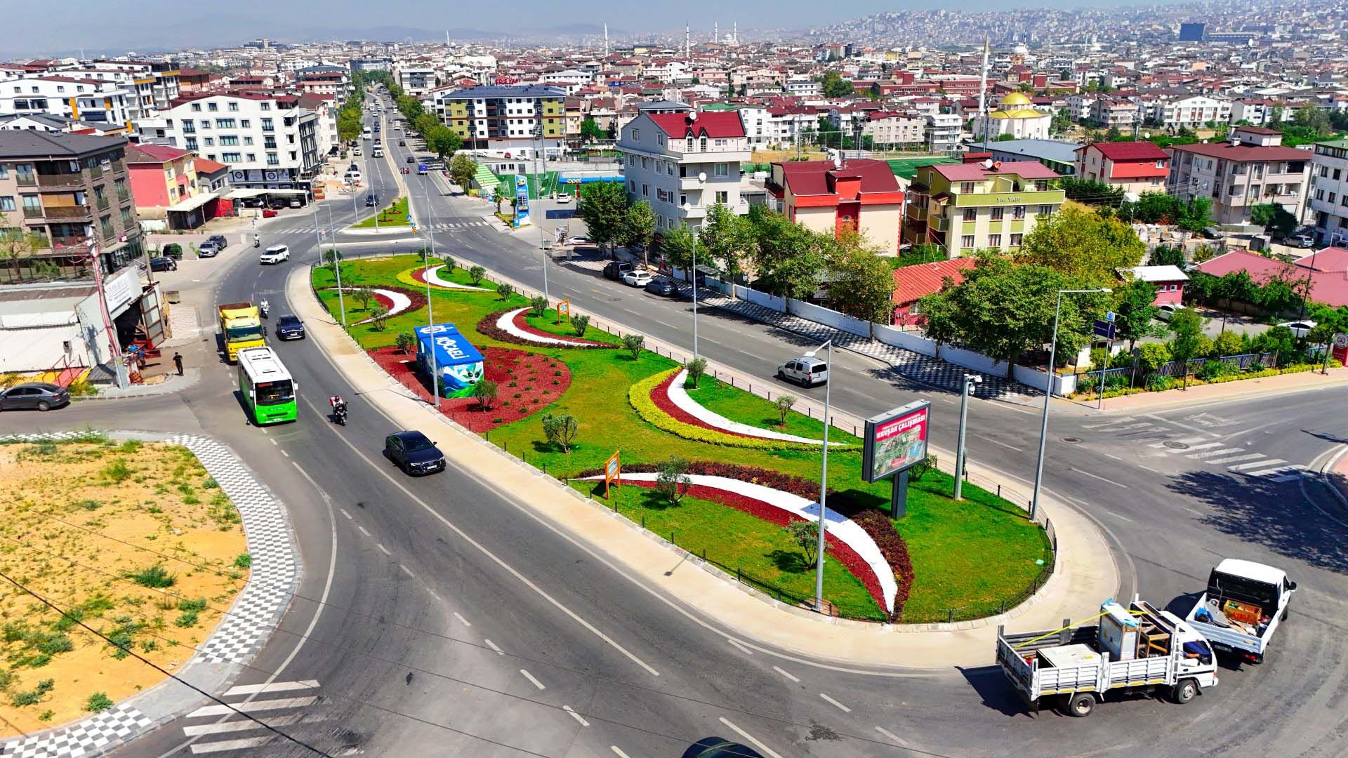 Darıca’daki kavşakta trafik rahatladı, ulaşım hızlandı